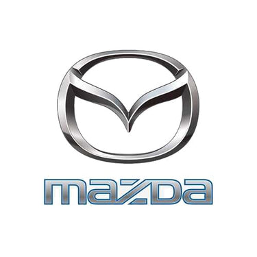 a picture showing the logo of Mazda